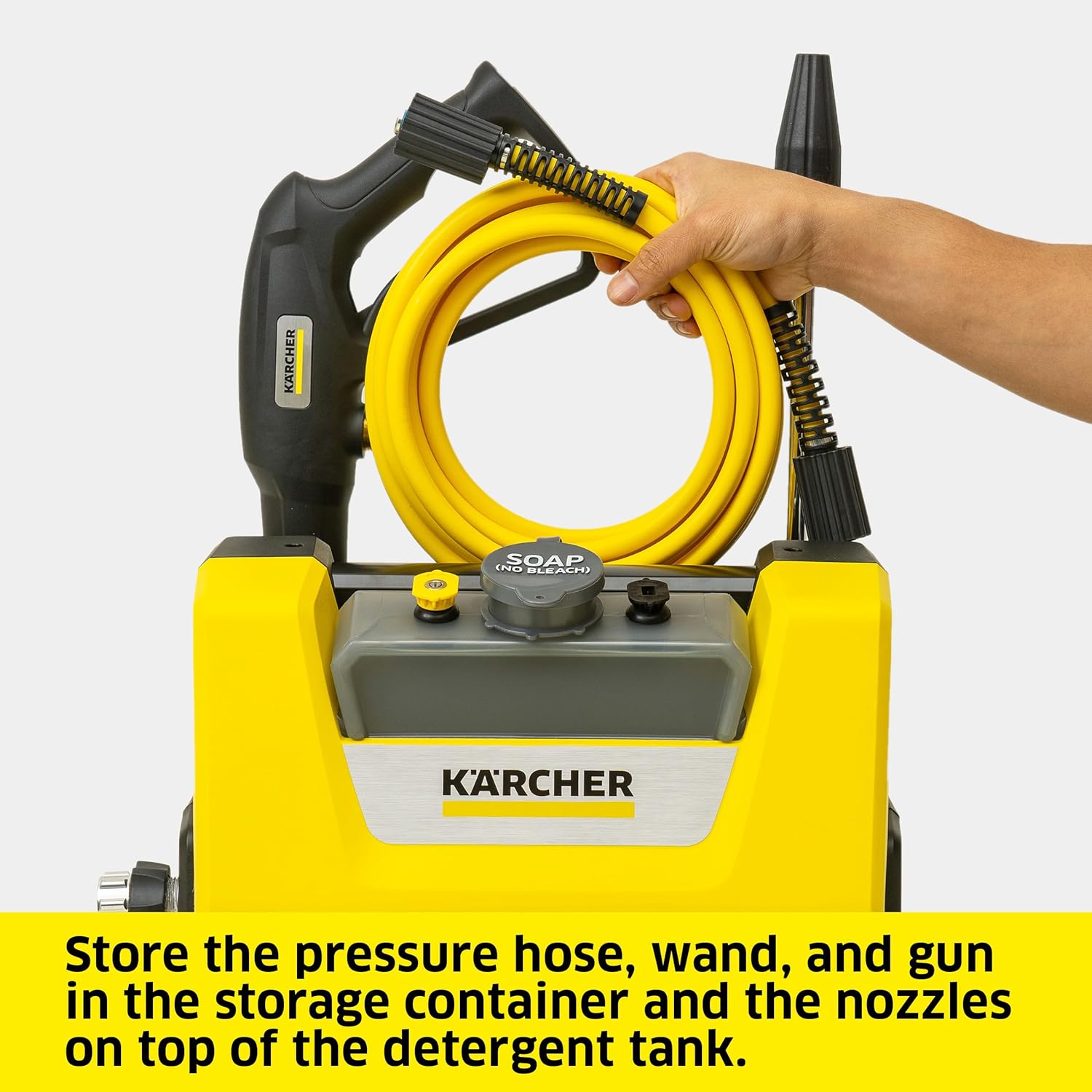 Karcher - Máquina limpiadora eléctrica a presión, K1700, Amarillo