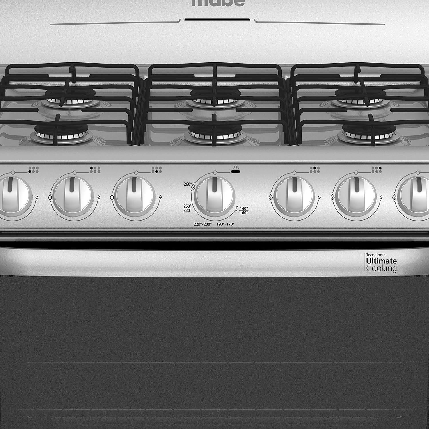 Mabe EM7620BAIS1 Estufa de Piso, 76 cm, color Silver