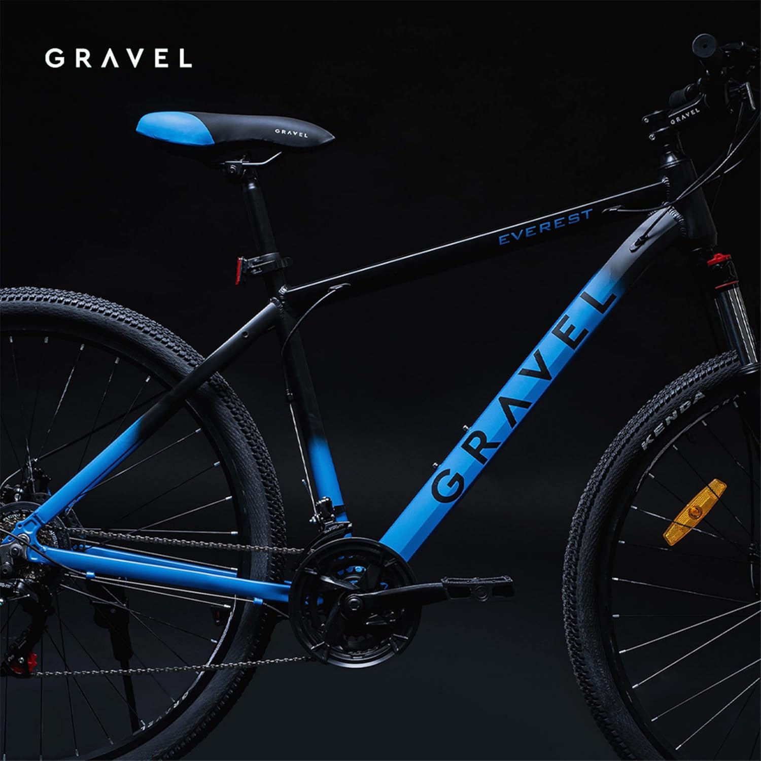 GRAVEL | Mountain Bike Everest MTB - Bicicleta Rodada 27.5 | Talla 17" Bicicleta de Montaña | Diseño Aerodinámico con 21 Velocidades y Frenos de Disco