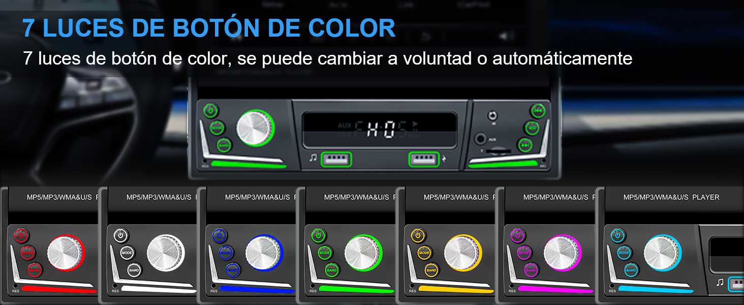 Estereo Retráctil
