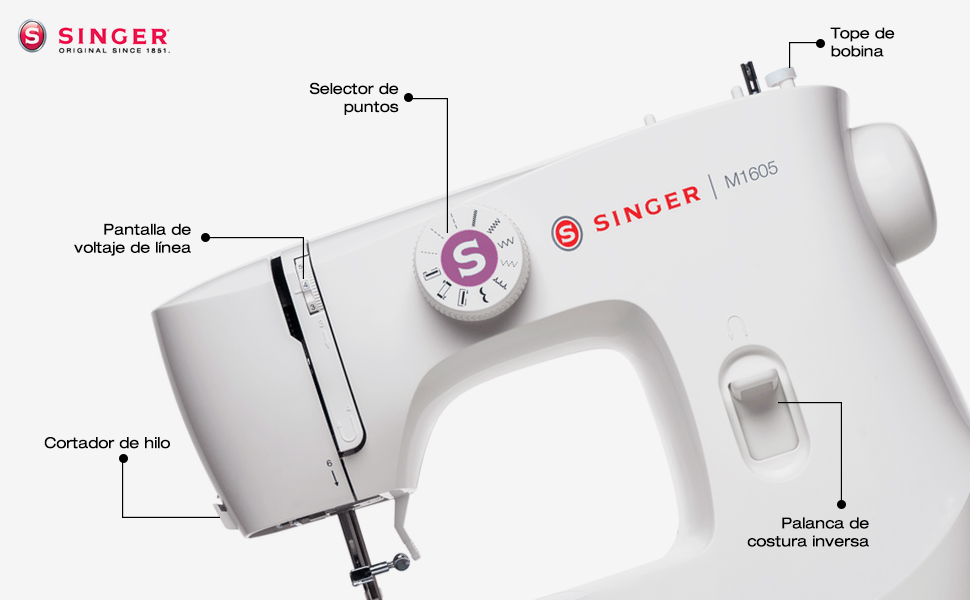 Singer Máquina de Costura SINGER M1605