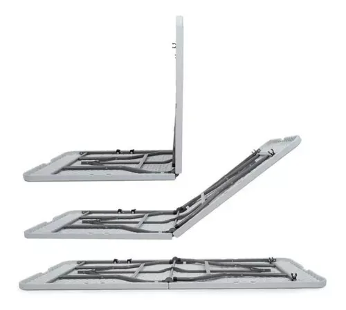 Mesa Plegable Portafolio Plástico 180cm Jardín-trapo