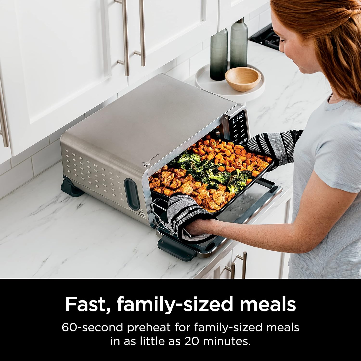 Ninja - Horno eléctrico con Air Fryer 8 en 1, Foodi | SP101-trapo