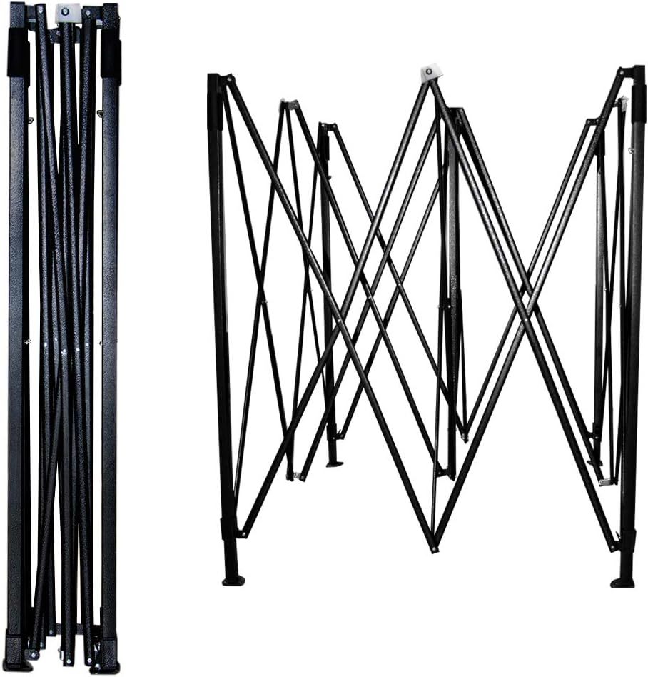 Carpa Plegable Toldo 6x3m Paredes Jardin Auto Lona Impermeable Resistente Excelente Calidad Azul-Clavos de acero para campamento de césped de nieve de acero al carbono