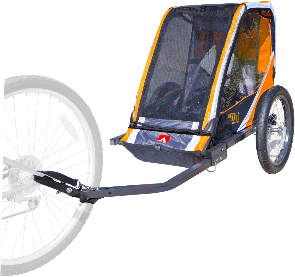 Allen Sports Deluxe - Remolque Infantil de Acero