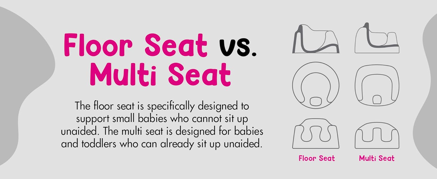 Asiento de piso para bebé Bumbo