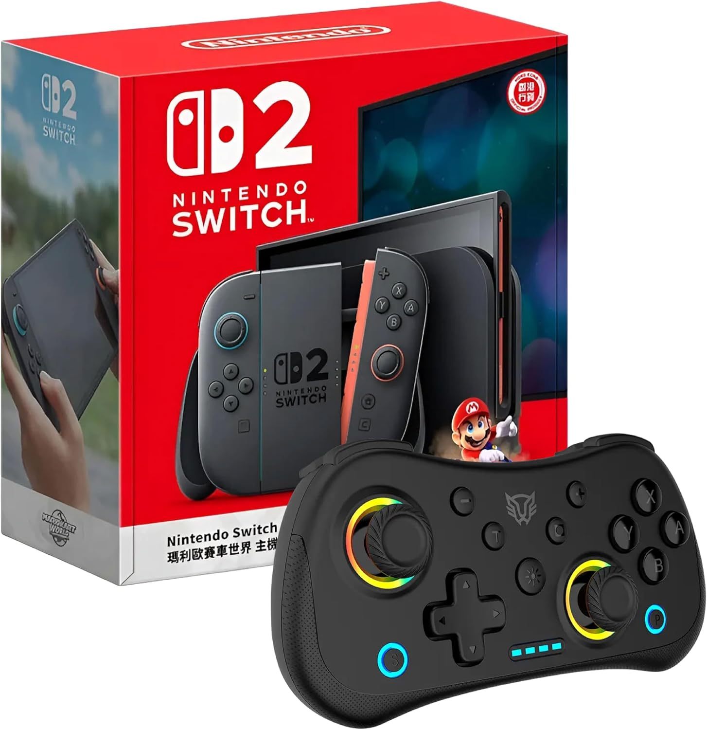 Nintendo Switch 2 + Mario Kart World Bundle versi��n internacional