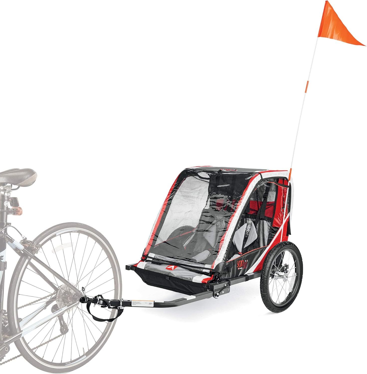 Allen Sports Deluxe - Remolque Infantil de Acero