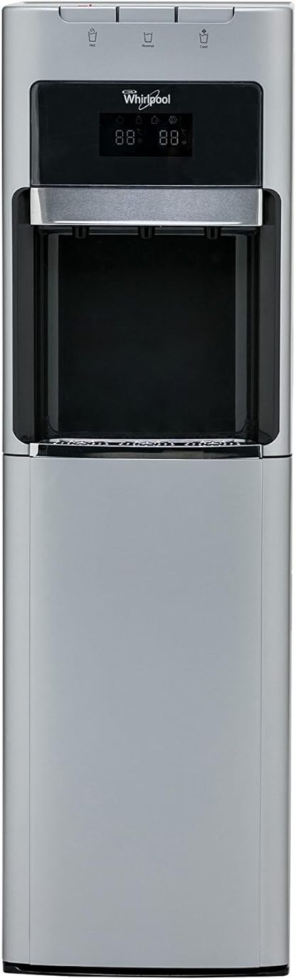 Whirlpool WK5915BD Despachador De Agua con Garrafón Oculto, color Gris