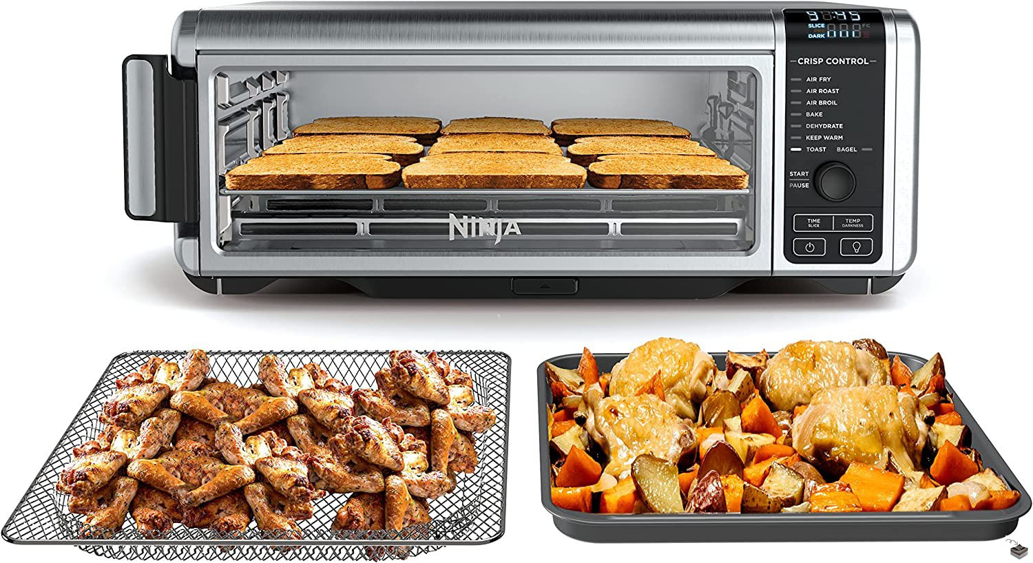 Ninja - Horno eléctrico con Air Fryer 8 en 1, Foodi | SP101-trapo