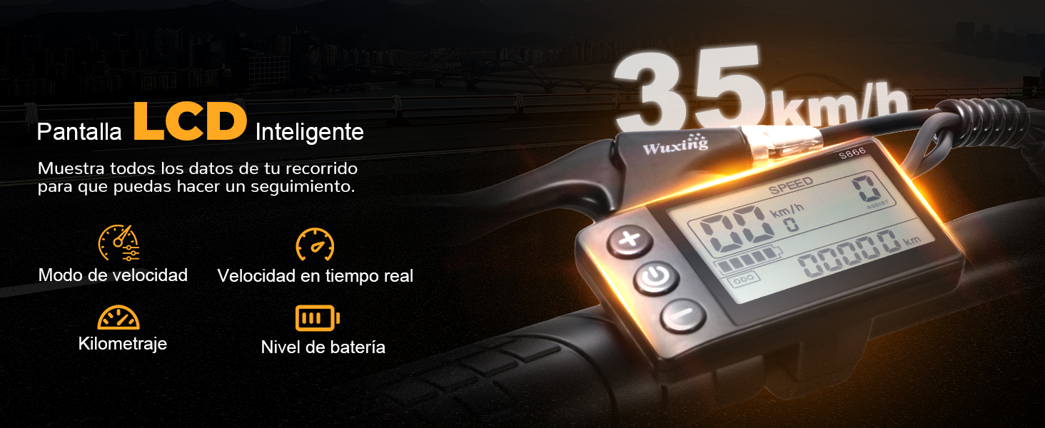 HONEYWHALE S8 Bicicleta Eléctrica para Adultos