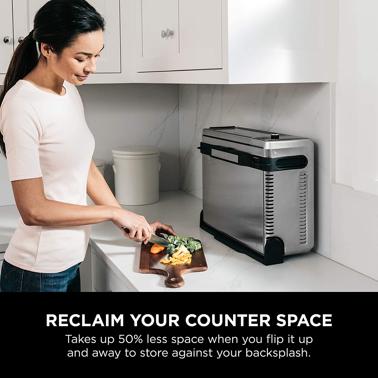 Ninja - Horno eléctrico con Air Fryer 8 en 1, Foodi | SP101-trapo