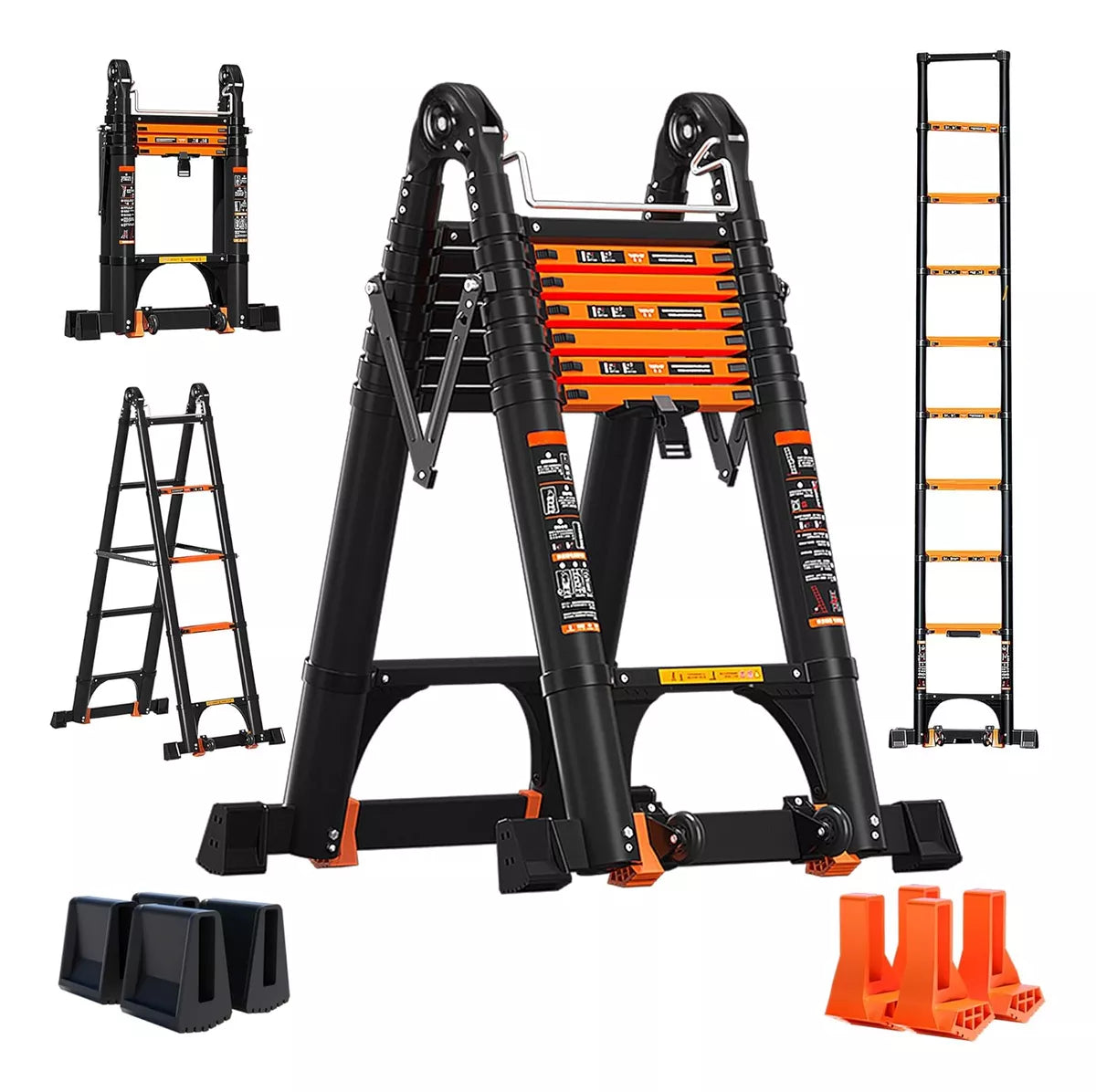 Escalera Telescópica de 4 Metros