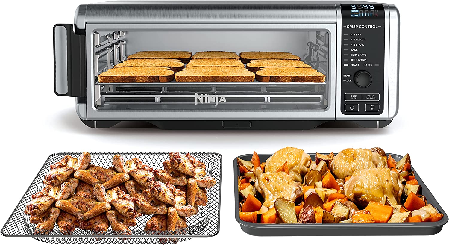Ninja - Horno eléctrico con Air Fryer 8 en 1, Foodi | SP101-trapo