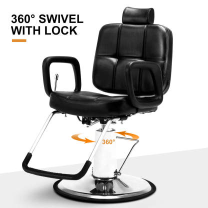 Silla de barbero reclinable hidráulica universal 2024