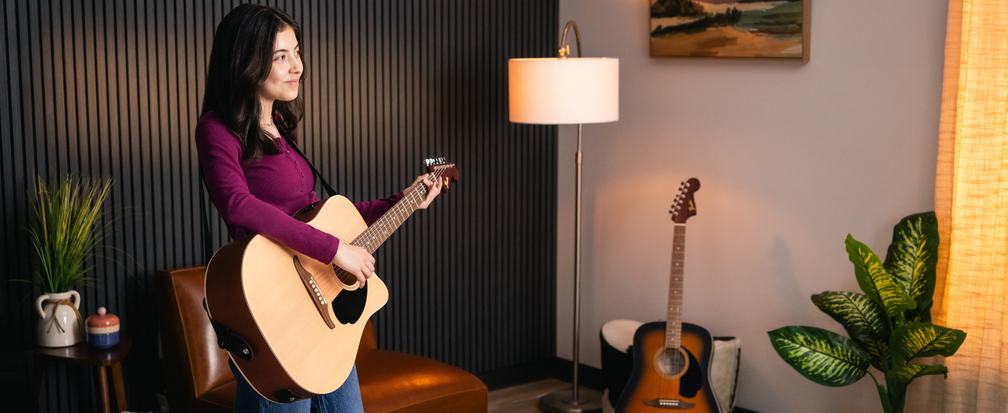 California Debut Fender Guitarra Acustica