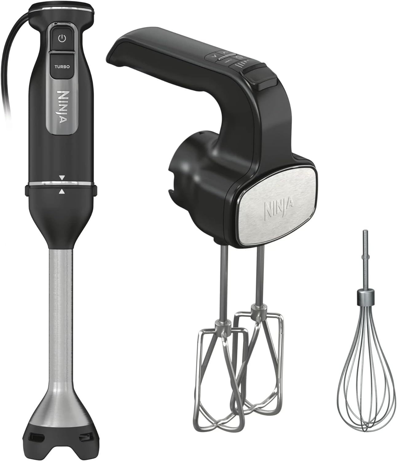 NINJA Foodi Power Mixer System BRAZO BATIDOR DE INMERSIÓN Color Negro Mod. CI100 RENOVADA