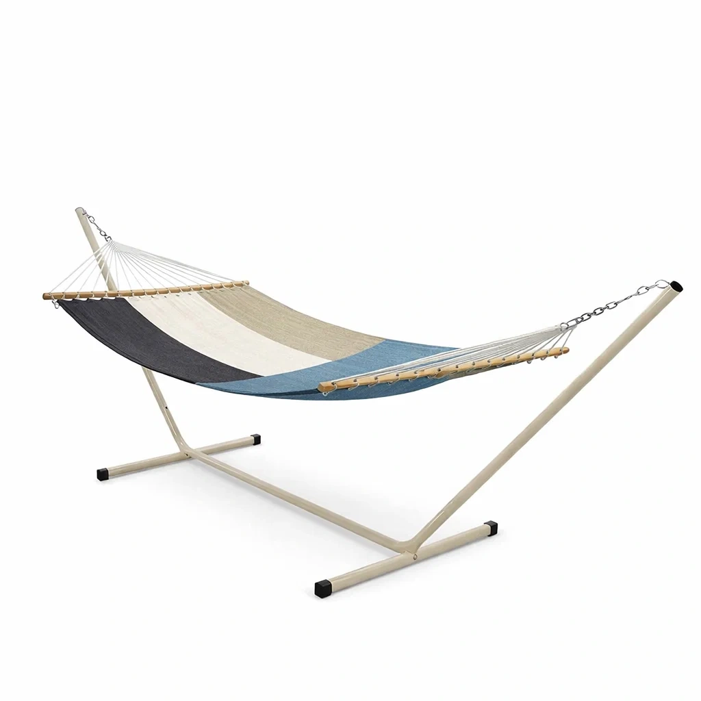 Hamac sur Support en Métal avec Tissu-URBANFURNISHFIT