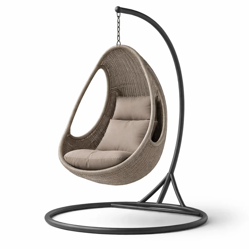 Fauteuil œuf suspendu