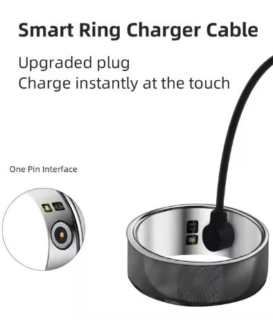Smart ring charging cable