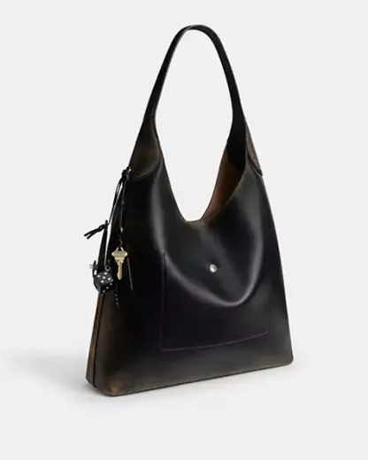 브루클린 숄더 백 39 인 러브드 레더