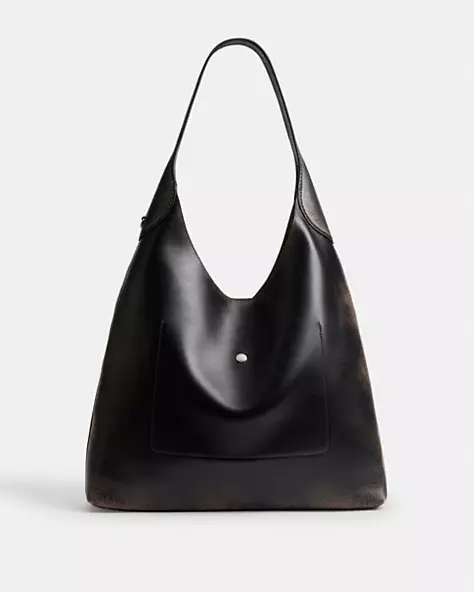 브루클린 숄더 백 39 인 러브드 레더