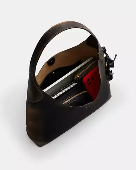 브루클린 숄더 백 39 인 러브드 레더