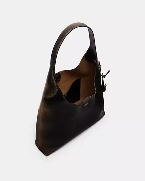 브루클린 숄더 백 39 인 러브드 레더