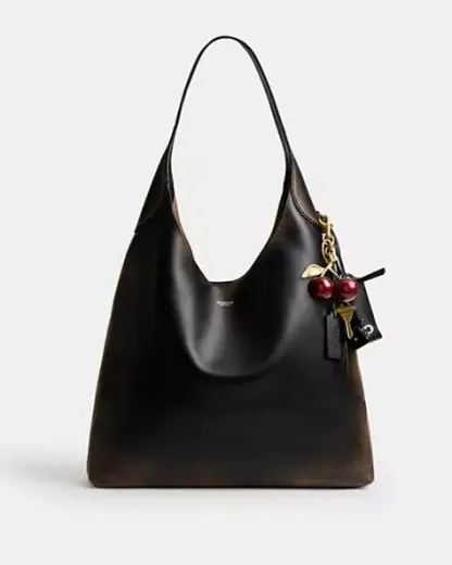 브루클린 숄더 백 39 인 러브드 레더