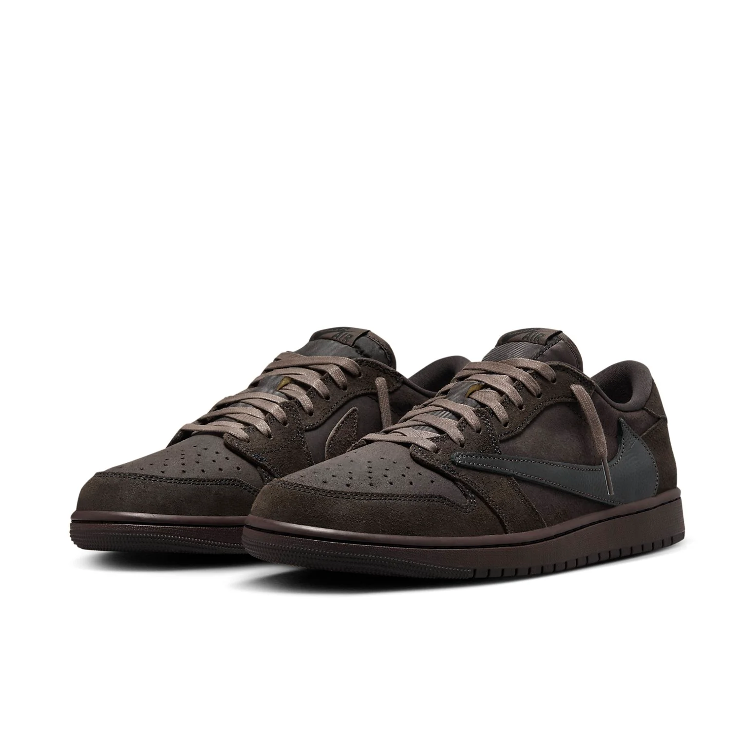 Air Jordan 1 Retro Low OG SP x Travis Scott 'Velvet Brown'