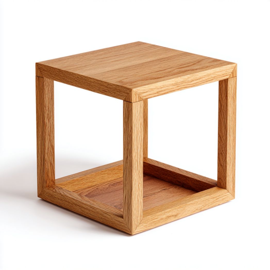 Bout de canapé cube à structure ouverte-Joyzcouch