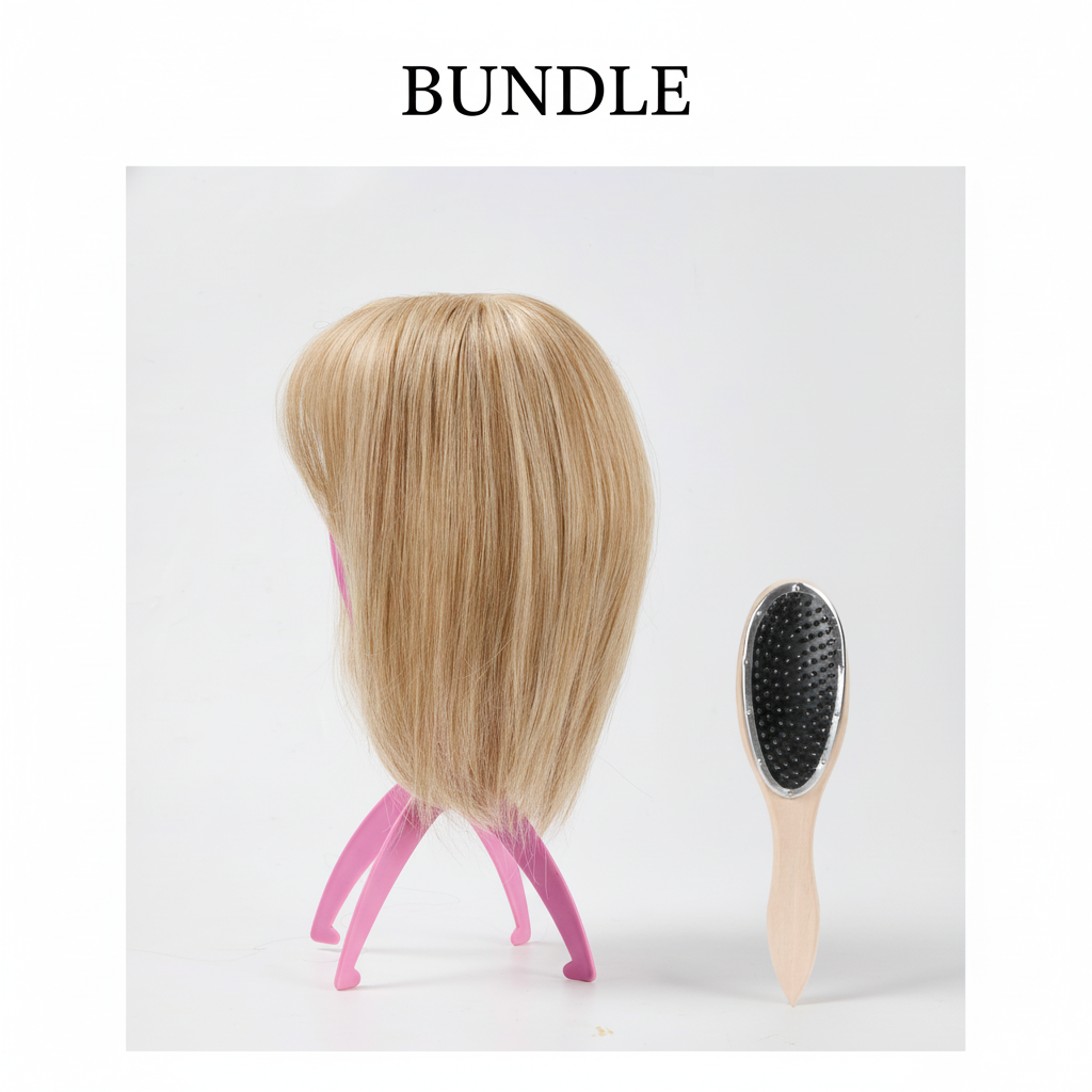 💥superior quality-Natural Hair Toppers with Bangs for Women