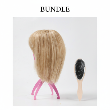 💥superior quality-Natural Hair Toppers with Bangs for Women