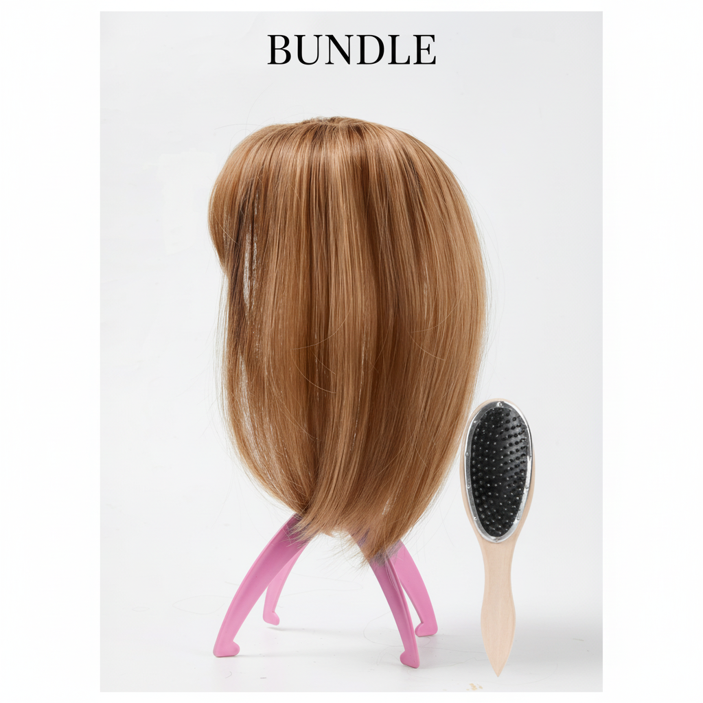 💥superior quality-Natural Hair Toppers with Bangs for Women