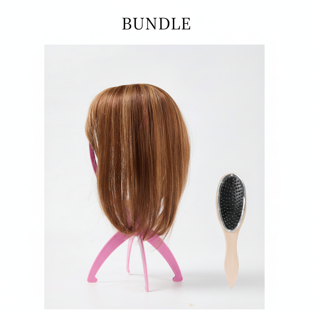 💥superior quality-Natural Hair Toppers with Bangs for Women