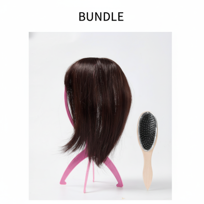 💥superior quality-Natural Hair Toppers with Bangs for Women