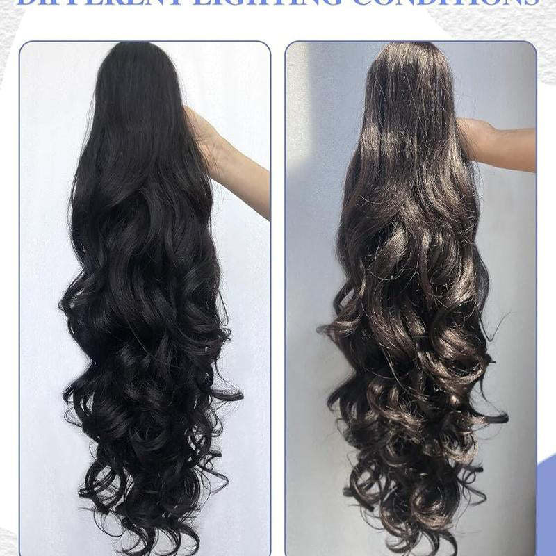 💜Limited time promotion 50%OFF💜Clip-on Wavy Ponytail Extension
