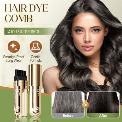 ✨Buy 2 Get 3 Free✨2-in-1 Convenient Hair Dye Comb For Gray Hair
