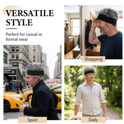 🎁New arrival 50% OFF💥 Unisex Hip-Hop Wig Hat – Grunge Style, Soft and Comfortable & Perfect for Parties and Costumes ✨