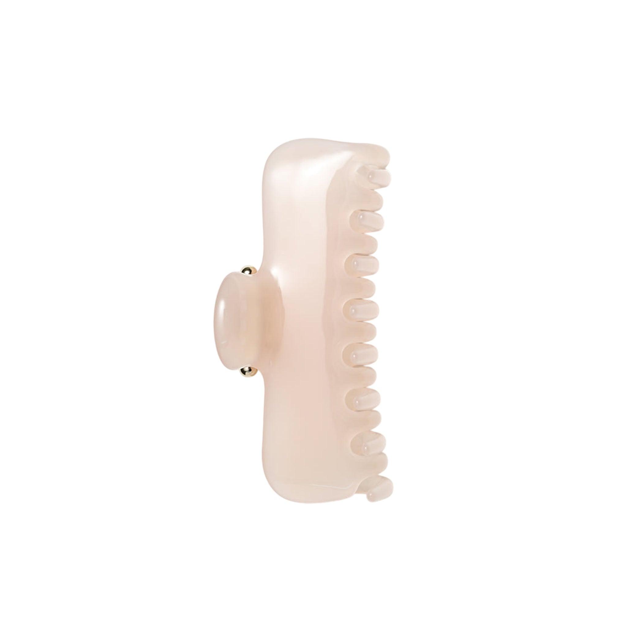 No. 4 Claw Clip in Pink Champagne bio-acetate go-to essentials undo hair claw big sale designer tortoise shell hair claw clip durable pink butterfly flat online wholesale hair pin hair accessories french barrettes for thick hair styles women. 