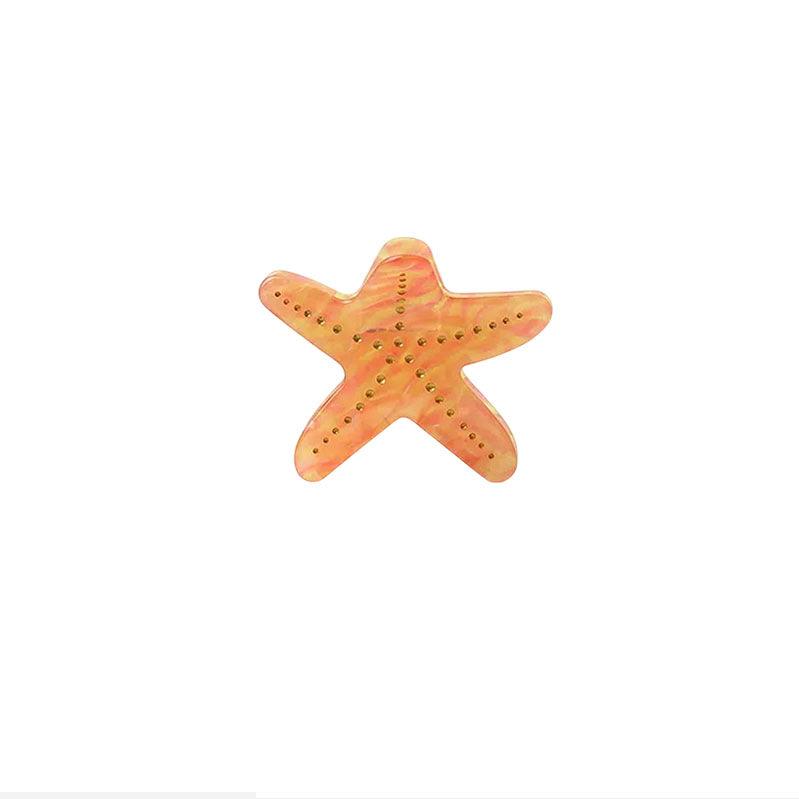Starfish & Mini Octopus Hair Clip