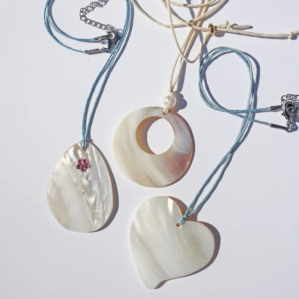 Kailani Circle Shell Necklace