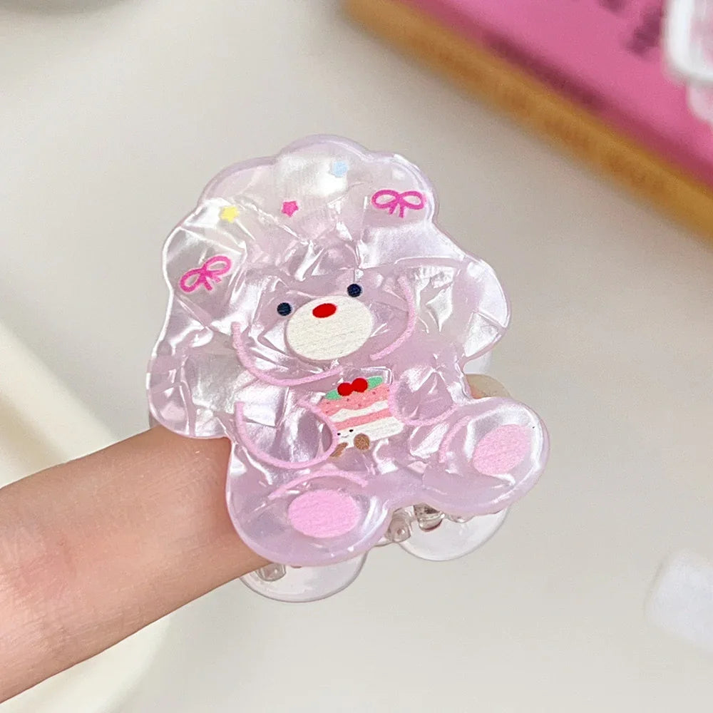 Star kitty cuties mini hair claw clip