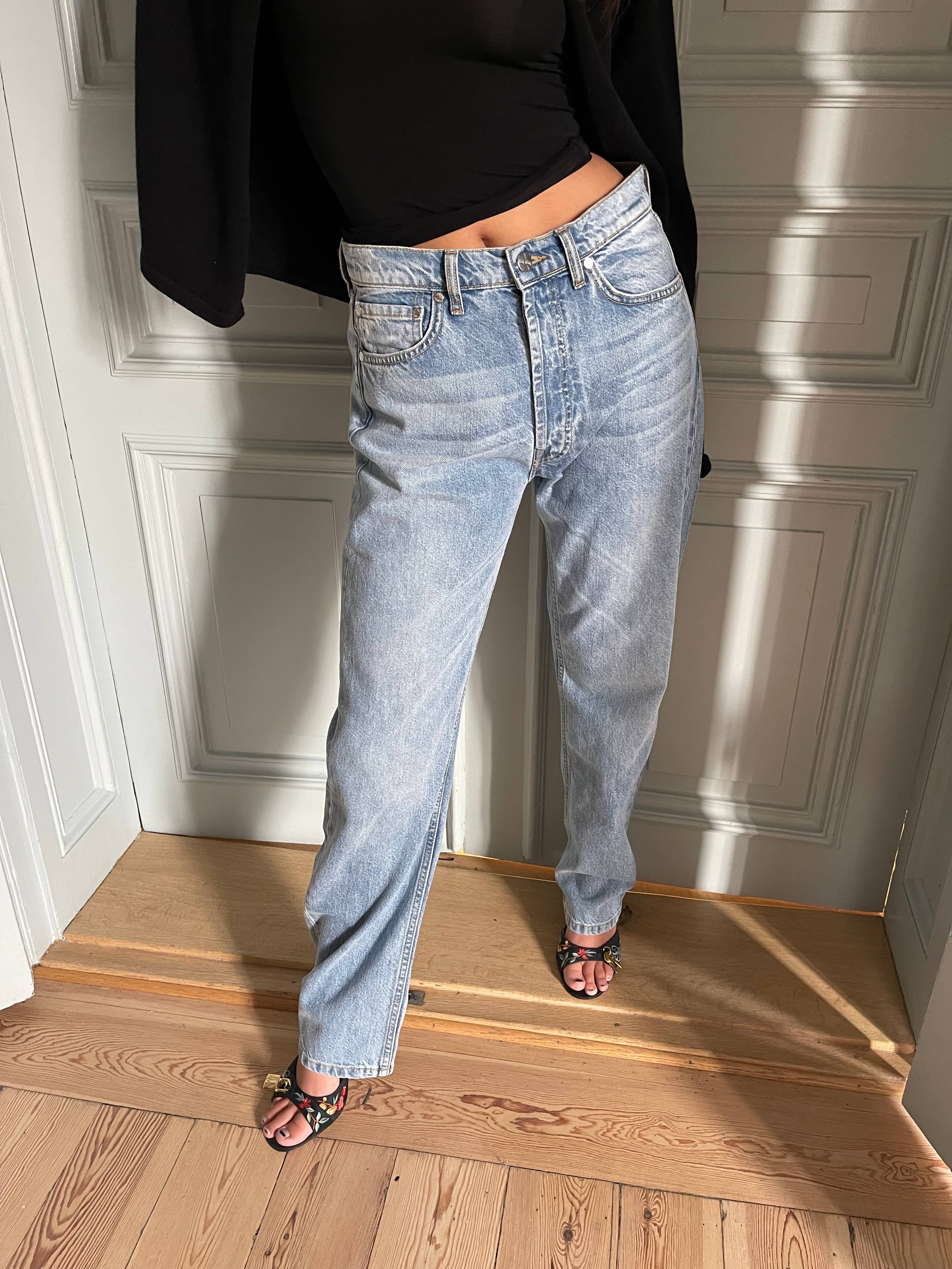 Relaxed Jeans Washed Blue