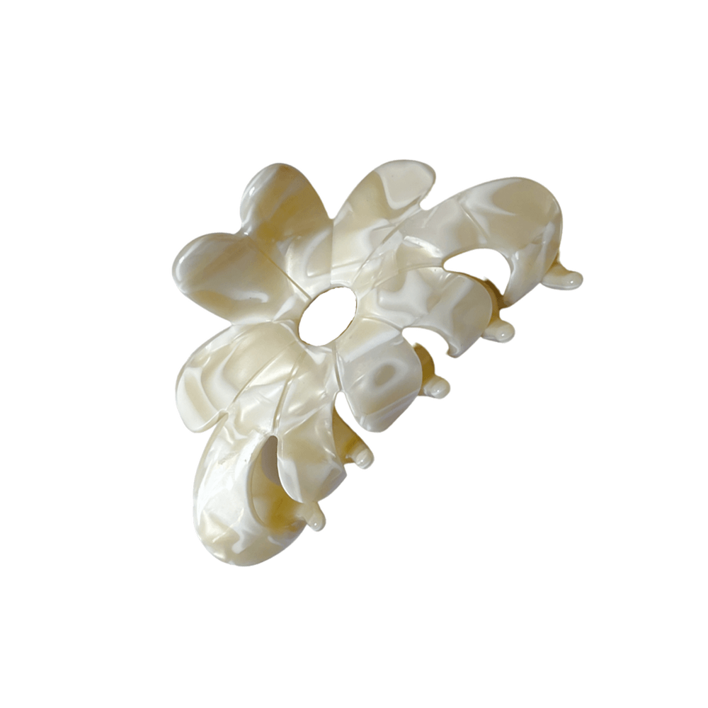 Butter Pearl flower tortware sale cute bio-acetate large lora big sale tortoise shell hair claw clip cute hair styles flat online wholesale hair pin hair accessories french barrettes for thick hair styles women.