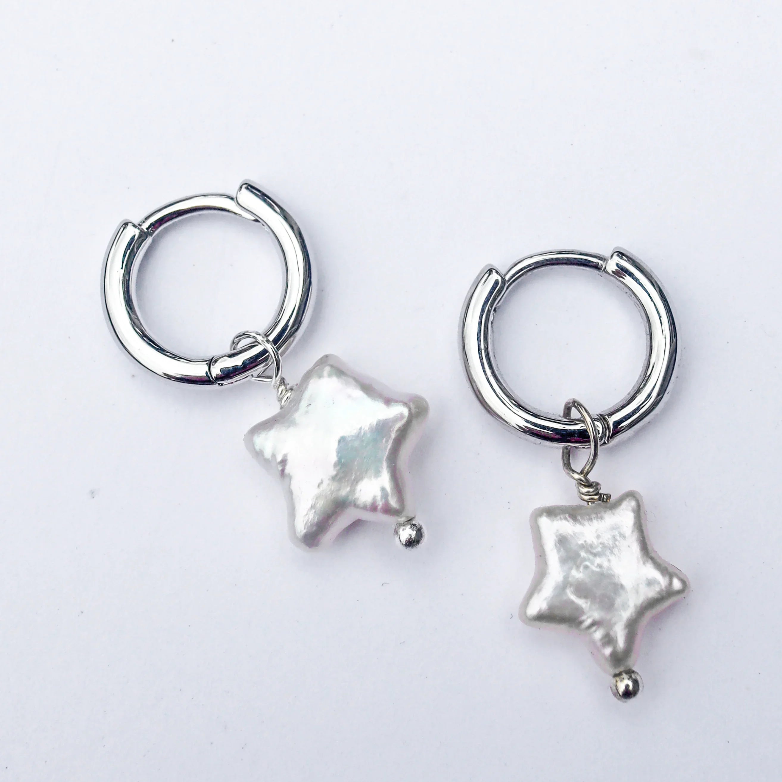 Stella Freshwater Pearl Star Earrings vacation essentials women