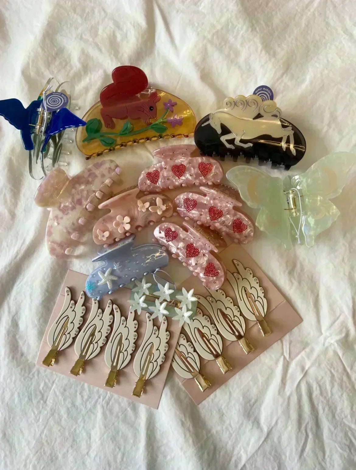 Sweetheart Eyes Clip in Angel Aura - bowsatelier