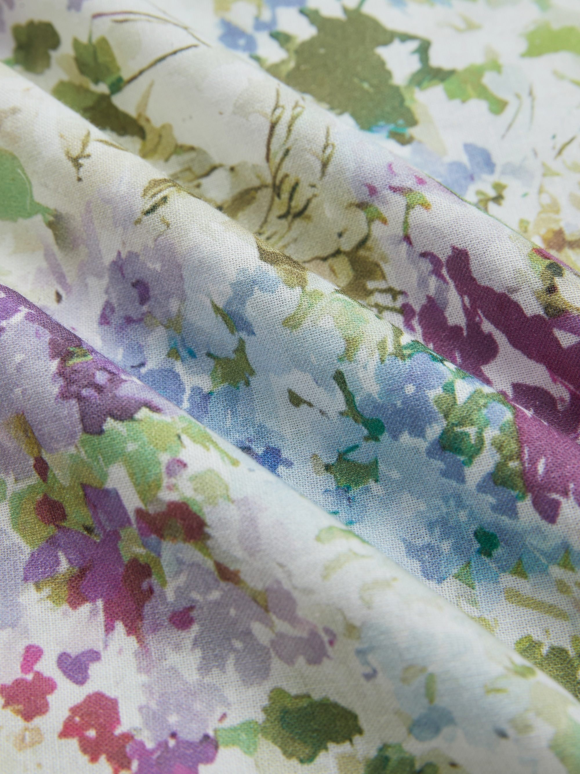 Maxi Cotton Dress, Sleeveless, Halter, Floral, Vacation, Vintage, White