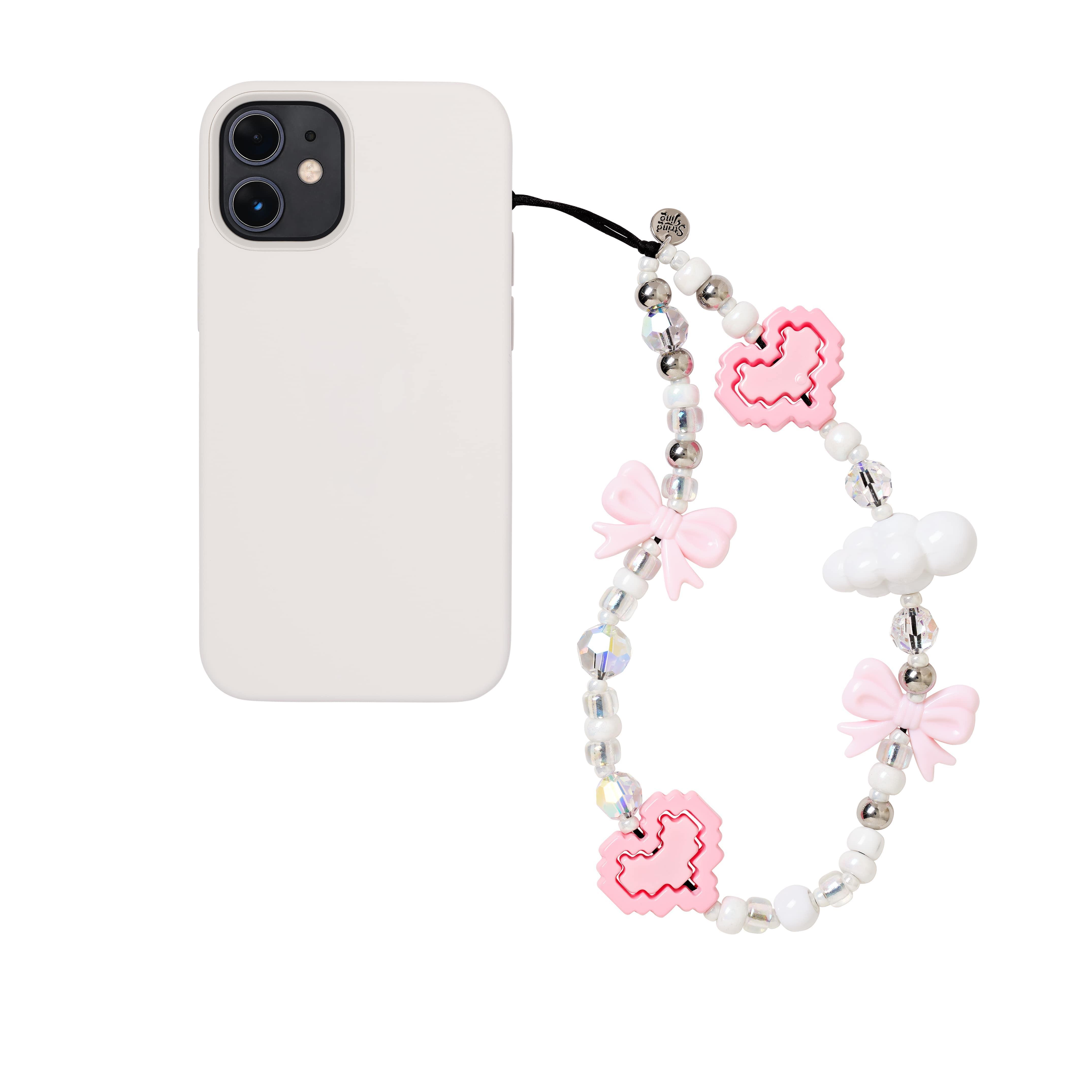 The Princess Wristlet Phone Strap Stringting sale phone bag charm crafted with high-quality colorful beads—perfect for accessorizing phones with a minimalist, stylish touch. A must-have essential and a thoughtful gift idea for women.