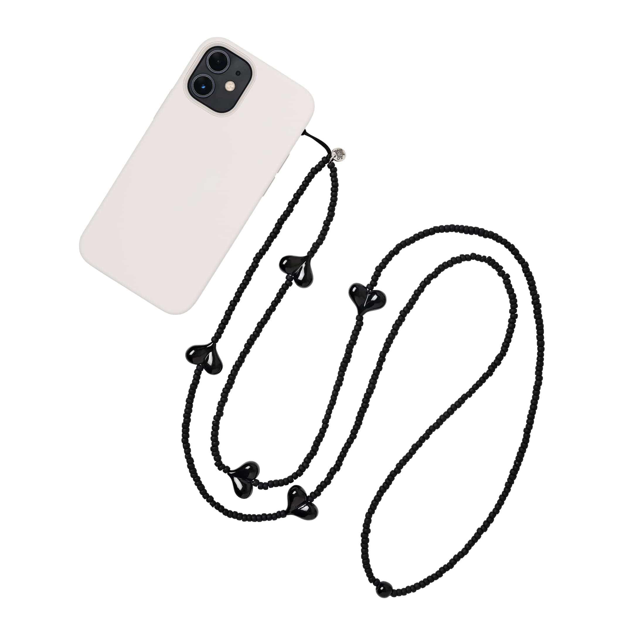 Midnight Request Line Wristlet Phone Strap Stringting sale phone/bag charm crafted with high-quality colorful beads—perfect for accessorizing phones with a minimalist, stylish touch. A must-have essential and a thoughtful gift idea for women.